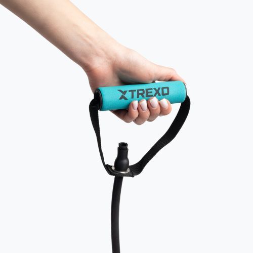 Многофункционална платформа с дръжки и експандер XTREXO сгъваема TXO-B4Z045-BK black