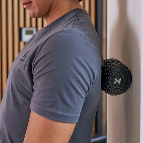Двойна масажна топка TREXO TXO-B4Z075-BK black