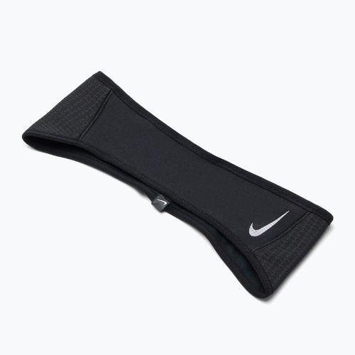 Дамски комплект лента + ръкавици Nike Essential Running black/ black/silver