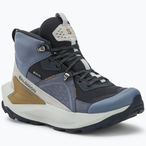 Мъжки туристически обувки Salomon Elixir Mid GTX dark navy/grisaille/gray violet