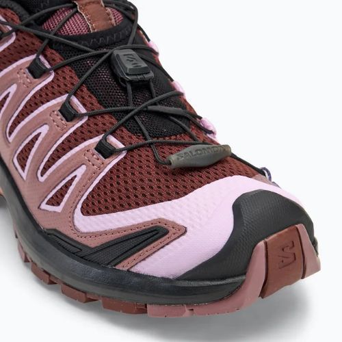 Дамски обувки за бягане Salomon XA PRO 3D V9 ром стафида/орхидеен букет/каньонова глина