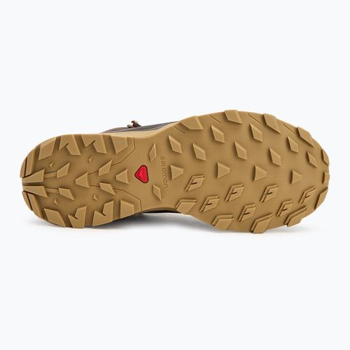 Дамски туристически обувки Salomon Outsnap CSWP black coffee/pepercorn/gum