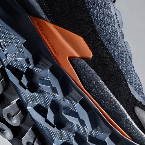 Мъжки обувки за трекинг Salomon X Ultra Alpine GTX grisaille/black/red orange