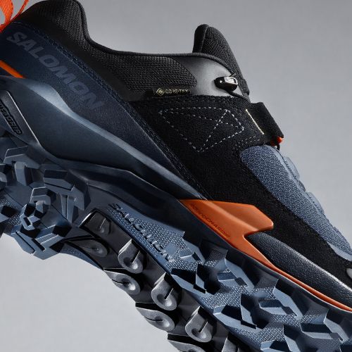 Мъжки обувки за трекинг Salomon X Ultra Alpine GTX grisaille/black/red orange