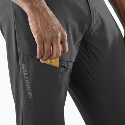 Мъжки панталони за трекинг Salomon Wayfarer deep black