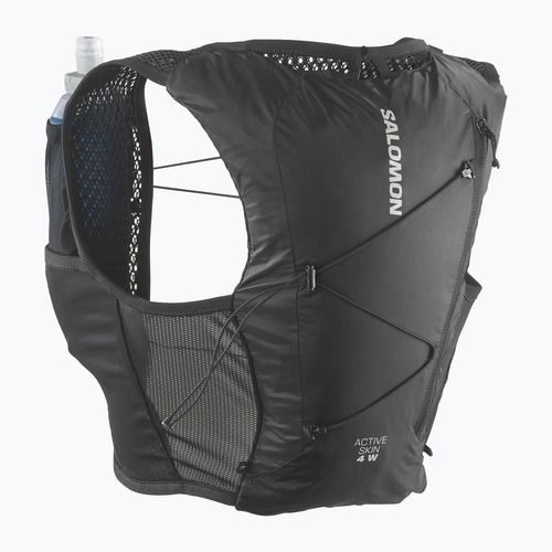 Дамска жилетка за бягане Salomon Active Skin 4 black/metal