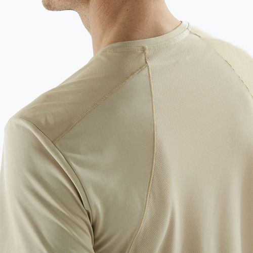 Мъжка тениска за трекинг Salomon Outline white pepper
