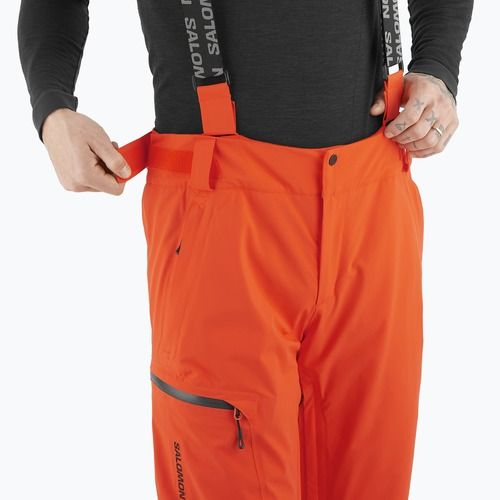 Мъжки скиорски панталони Salomon Brilliant cherry tomato