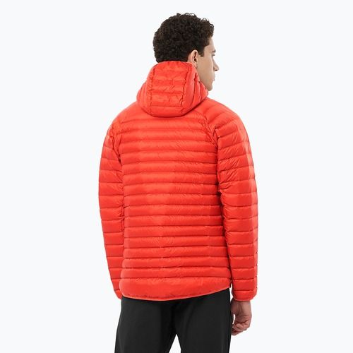 Мъжко пухено яке Salomon Elixir Micro Down Jacket Hd cherry tomato