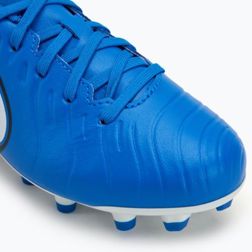 Детски футболни обувки Nike Tiempo Legend 10 Club FG/MG soar/white