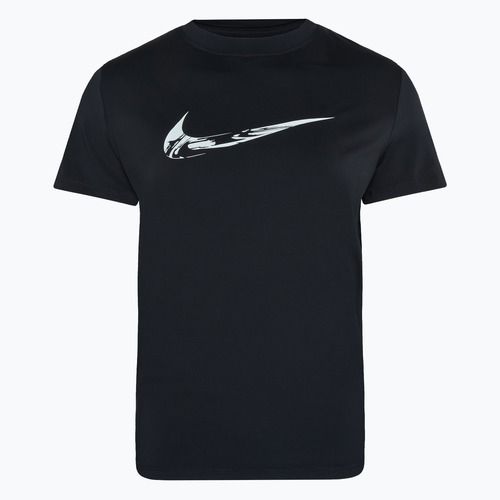 Дамска тениска за бягане Nike One Dri-Fit black/white