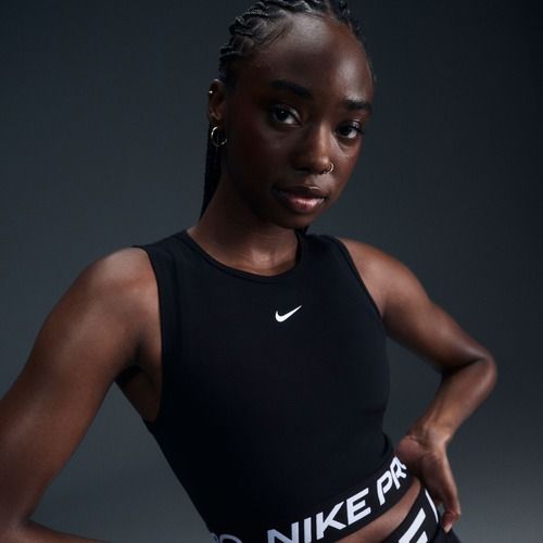 Дамски потник за тренировка Nike Pro Dri-Fit black/white