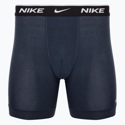 Мъжки боксерки Nike Everyday Cotton Stretch 3 чифта Obsidian/Game Royal/ Black