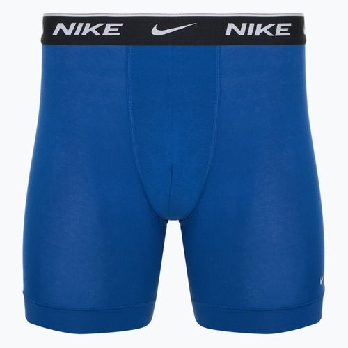 Мъжки боксерки Nike Everyday Cotton Stretch 3 чифта Obsidian/Game Royal/ Black
