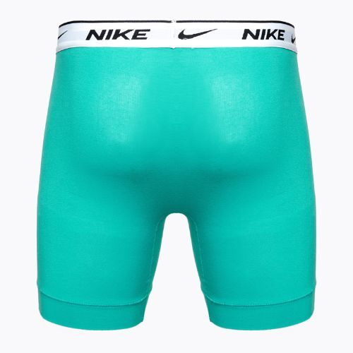 Мъжки боксерки Nike Everyday Cotton Stretch 3 чифта прашен кактус/източно синьо/тъмночервено