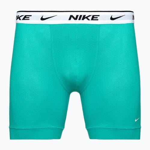 Мъжки боксерки Nike Everyday Cotton Stretch 3 чифта прашен кактус/източно синьо/тъмночервено