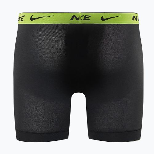 Мъжки боксерки Nike Everyday Cotton Stretch 3 чифта кибер черно/същинско сиво/тъмно понско