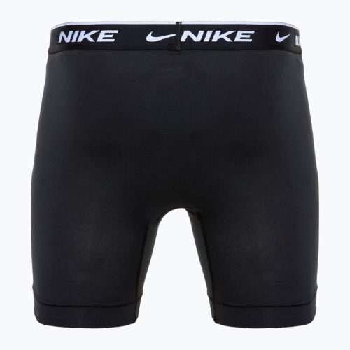 Мъжки боксерки Nike Everyday Cotton Stretch 3 чифта черни/златни/черни