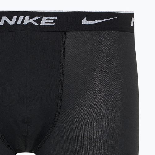 Мъжки боксерки Nike Everyday Cotton Stretch Trunk 3 чифта черно/черна армия/черно