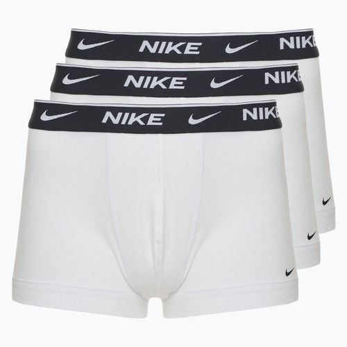 Мъжки боксерки Nike Everyday Cotton Stretch Trunk 3 чифта бели