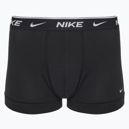 Мъжки боксерки Nike Everyday Cotton Stretch Trunk 3 чифта бяло/сиво/черно