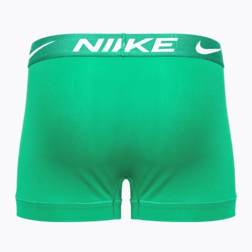 Nike Dri-Fit Essential мъжки боксерки 3 чифта зелено/хипер малиново/бургундско смачкано