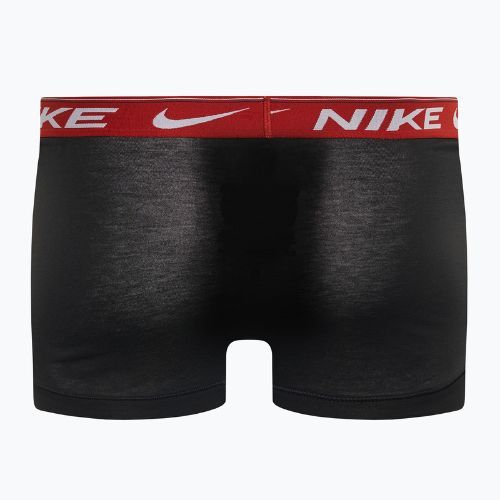 Мъжки боксерки Nike Dri-FIT Ultra Comfort Trunk 3 чифта черна луна/драконово червено/морскосиньо