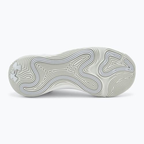Баскетболни обувки Under Armour Spawn 6 white/distant grey/white clay