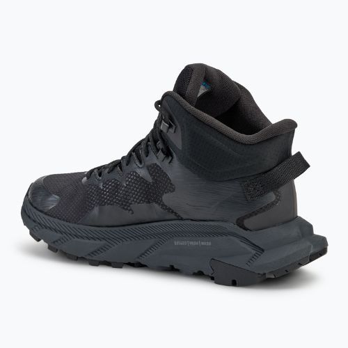 Мъжки туристически обувки HOKA Trail Code GTX black/raven