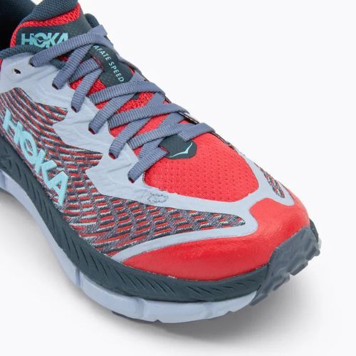 Дамски обувки за бягане HOKA Mafate Speed 4 cerise/stormy skies