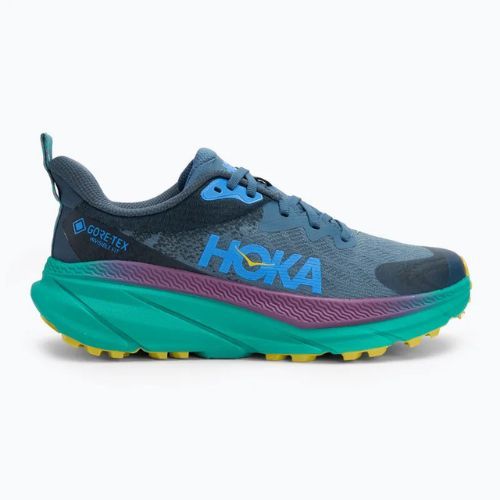 Мъжки обувки за бягане HOKA Challenger 7 GTX real teal/tech green