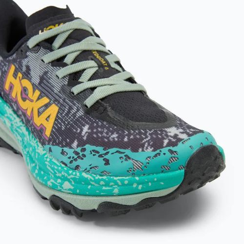 Дамски обувки за бягане HOKA Speedgoat 6 black/aloe vera