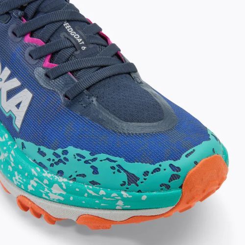 Дамски обувки за бягане HOKA Speedgoat 6 varsity navy/meteor