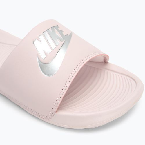 Дамски джапанки Nike Victori One Slide barely rose/barely rose/metallic silver