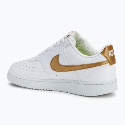 Дамски обувки Nike Court Vision Low Next Nature white/metallic gold