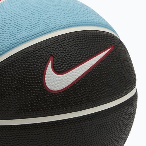 Баскетболна топка Nike Skills aquarius blue/university red/white/white размер 3