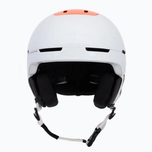 Скиорска каска POC Obex Connect hydrogen white/fluorescent orange avip