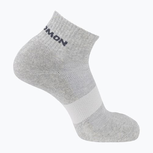 Чорапи Salomon Evasion 2 чифта light grey/heather medium