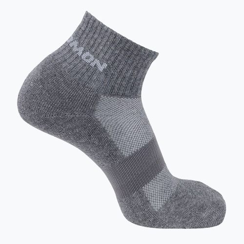 Чорапи Salomon Evasion 2 чифта light grey/heather medium