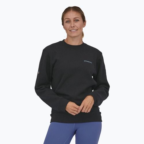 Суитшърт Patagonia Fitz Roy Icon Uprisal Crew black