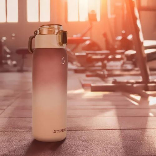 Бутилка TREXO Haust 1000 ml кафява