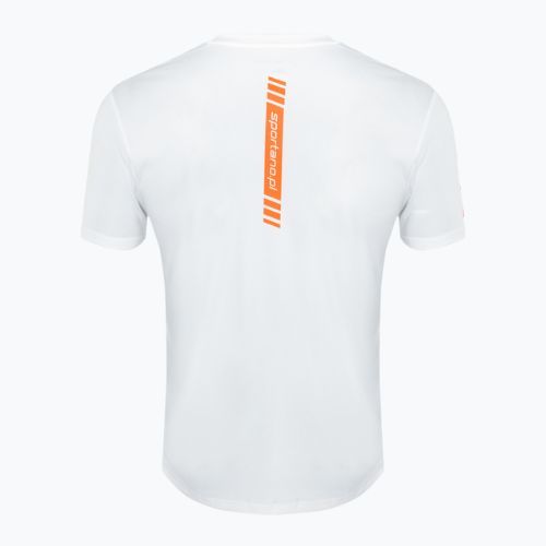 Мъжка тениска за бягане SPORTANO Active Men's white