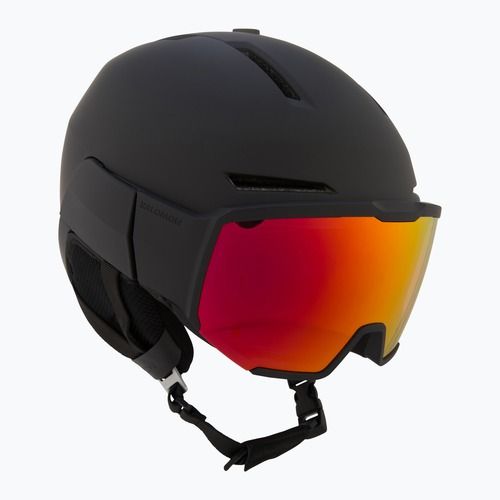 Ски каска Salomon Osmo Pro Sigma Photo black/poppy red