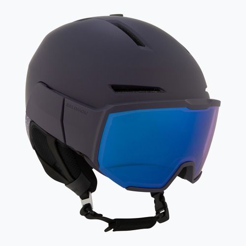 Ски каска Salomon Osmo Pro Sigma Photo nightshade/sky blue
