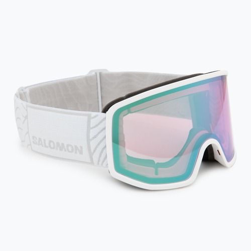 Скиорски очила Salomon Sentry Pro S Sigma white/silver pink