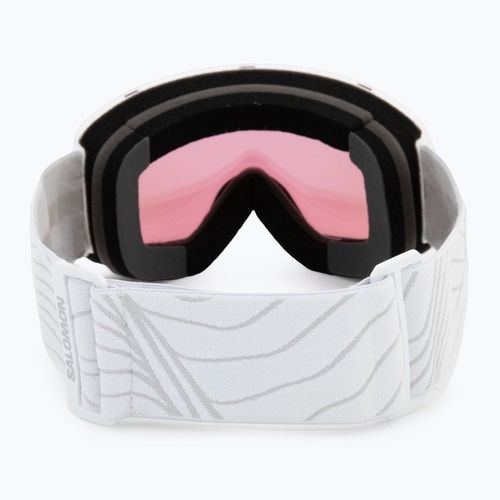 Скиорски очила Salomon Sentry Pro S Sigma white/silver pink