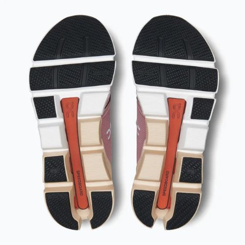 Дамски обувки за бягане On Cloudflyer 4 dustrose/sand