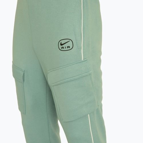 Мъжки панталони Nike Air Fleece Cargo Denim Turqoise/black
