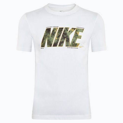 Мъжка тениска за тренировка Nike Dri-Fit Fitness white