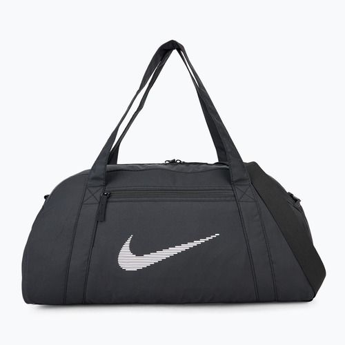 Дамска чанта за тренировка Nike Gym Club 24 l black/black/white